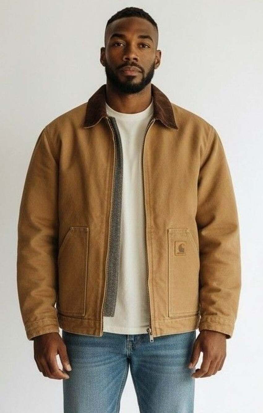 Carhartt Vintage J184 CML Size Large Tall Brown Jacket